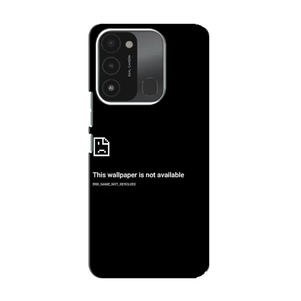 Чехол с рисунком «Ошибка» для TECNO Spark GO (2022) Чехол с рисунком «Ошибка» для TECNO Spark GO (2022)