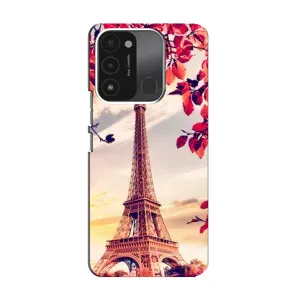 Чехол с Эйфелевой башней на TECNO Spark GO (2022) (Paris photo)