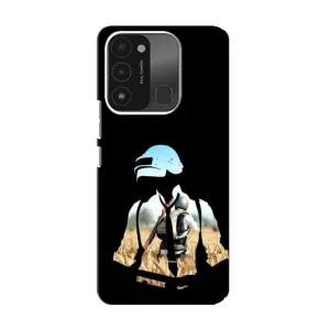 Чохол з картинкою "Герой Pubg" на TECNO Spark GO (2022) (Пубг мен)