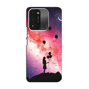 Силиконовые Чехлы Любимому человеку для TECNO Spark GO (2022) (Шарики в небе)