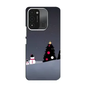 Чехлы на Новый Год TECNO Spark GO (2022) (Снеговички)