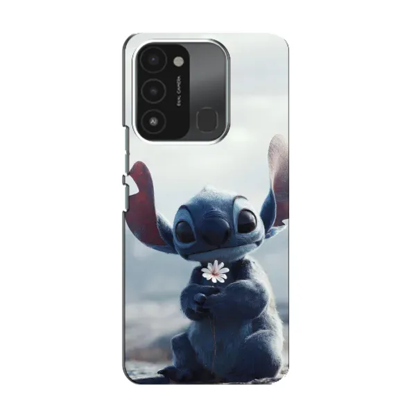 Чехол с рисунком «Стич с цветочком» для TECNO Spark GO (2022) Чехол с рисунком «Стич с цветочком» для TECNO Spark GO (2022)