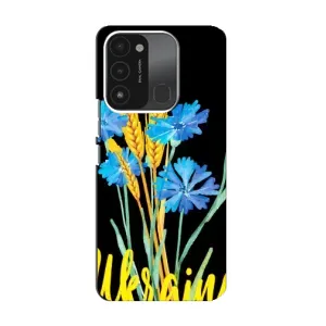 Чохол на TECNO Spark GO (2022) (Український дизайн) (Україна в квітах)