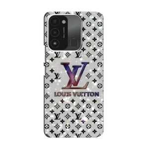 Чехол Стиль Louis Vuitton на TECNO Spark GO (2022) (Яркий LV)