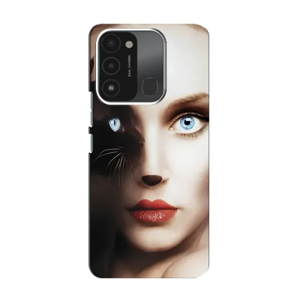 Чехол с рисунком «Женщина кошка» для TECNO Spark GO (2022) Чехол с рисунком «Женщина кошка» для TECNO Spark GO (2022)