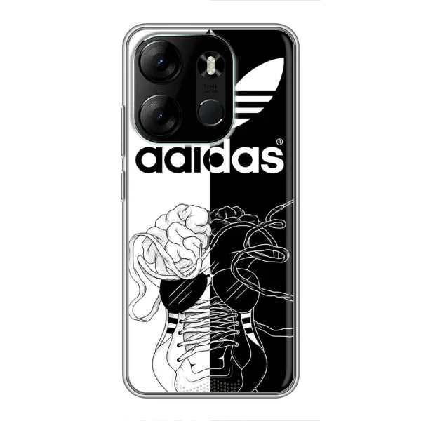 Чехол с рисунком «Adidas шнурки» для TECNO Spark Go 2023 (BF7) Чехол с рисунком «Adidas шнурки» для TECNO Spark Go 2023 (BF7)