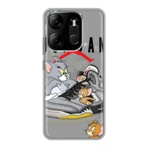Силиконовый Чехол Nike Air Jordan на Техно Спарк ГО (2023) (Air Jordan)