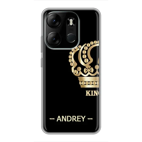 Чехол с рисунком «ANDREY» для TECNO Spark Go 2023 (BF7) Чехол с рисунком «ANDREY» для TECNO Spark Go 2023 (BF7)