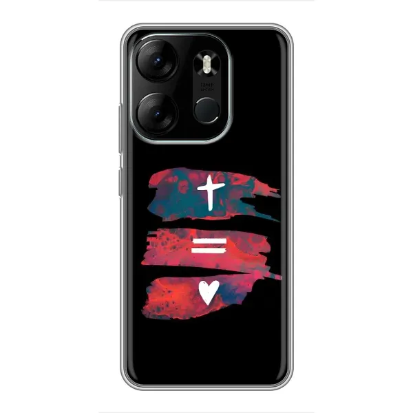 Чехол с рисунком «Атрибутика» для TECNO Spark Go 2023 (BF7) Чехол с рисунком «Атрибутика» для TECNO Spark Go 2023 (BF7)
