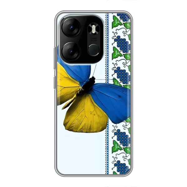 Чехол с рисунком «Бабочка» для TECNO Spark Go 2023 (BF7) Чехол с рисунком «Бабочка» для TECNO Spark Go 2023 (BF7)