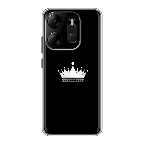 Чехол с рисунком «Белая корона» для TECNO Spark Go 2023 (BF7) Чехол с рисунком «Белая корона» для TECNO Spark Go 2023 (BF7)