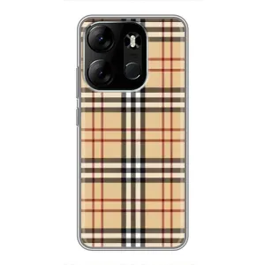 Чехол с Брендами одежды на Техно Спарк ГО (2023) (Burberry стиль)