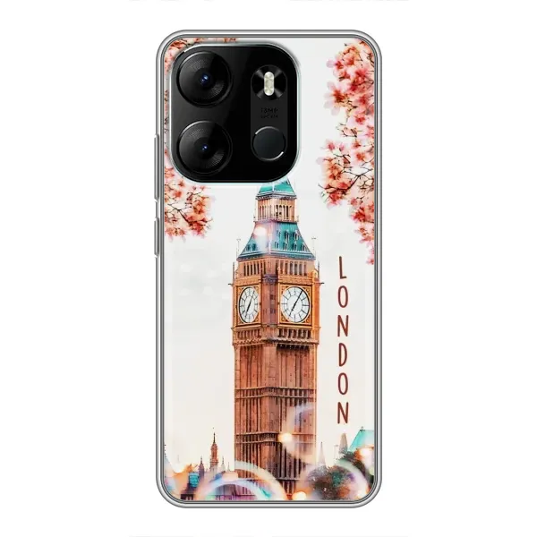 Чехол с рисунком «Часы Лондон» для TECNO Spark Go 2023 (BF7) Чехол с рисунком «Часы Лондон» для TECNO Spark Go 2023 (BF7)