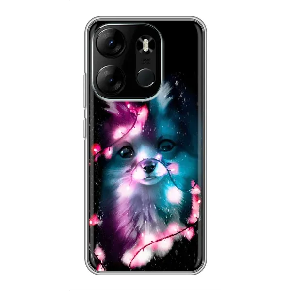 Чехол с рисунком «Черная Лиса» для TECNO Spark Go 2023 (BF7) Чехол с рисунком «Черная Лиса» для TECNO Spark Go 2023 (BF7)