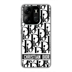 Чохол (Dior, Prada, YSL, Chanel) для Tecno Spark Go 2023 (BF7) (Christian Dior)