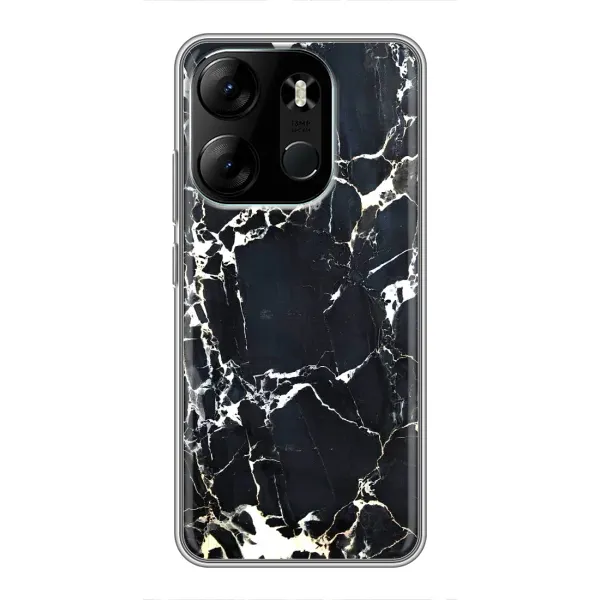 Чехол с рисунком «Чёрный мрамор» для TECNO Spark Go 2023 (BF7) Чехол с рисунком «Чёрный мрамор» для TECNO Spark Go 2023 (BF7)