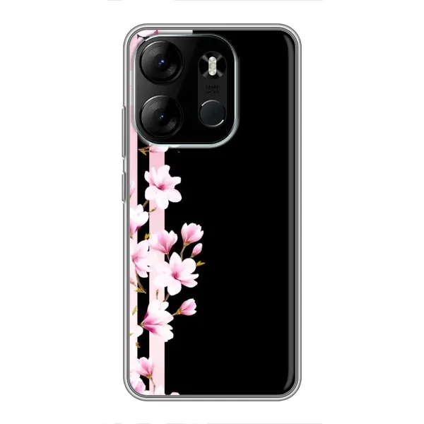 Чехол с рисунком «Цветочки» для TECNO Spark Go 2023 (BF7) Чехол с рисунком «Цветочки» для TECNO Spark Go 2023 (BF7)