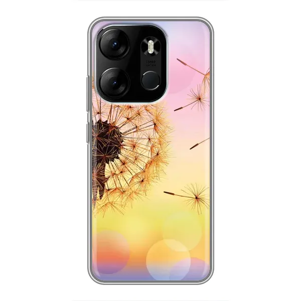 Чехол с рисунком «Цветок-одуванчик» для TECNO Spark Go 2023 (BF7) Чехол с рисунком «Цветок-одуванчик» для TECNO Spark Go 2023 (BF7)