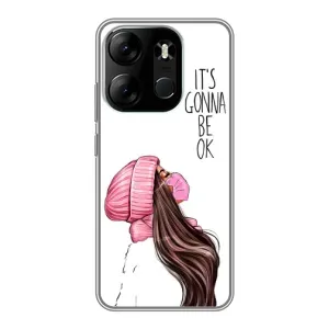 Чохол Стильні дівчата на Tecno Spark Go 2023 (BF7) (Дівчина в масці)