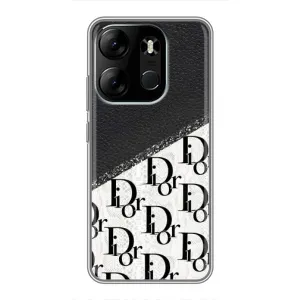 Чохол (Dior, Prada, YSL, Chanel) для Tecno Spark Go 2023 (BF7) (Діор)