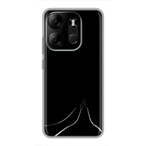 Чохол з картинками на чорному фоні для Tecno Spark Go 2023 (BF7) (Дорога)