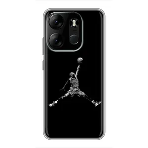 Силиконовый Чехол Nike Air Jordan на Техно Спарк ГО (2023) (Джордан)