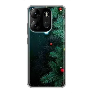 Чехол Новогодняя Елка на Tecno Spark Go 2023 (BF7) (Елка)