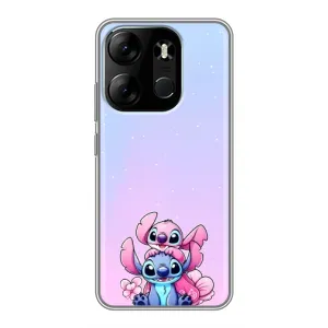 Чехол с рисунком Стич для TECNO Spark Go 2023 (BF7)