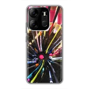 Чохли з прінтом Спортивна тематика для Tecno Spark Go 2023 (BF7) (Флорбол)