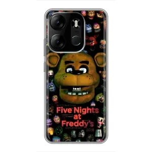 Чехлы Пять ночей с Фредди для Техно Спарк ГО (2023) (Freddy)