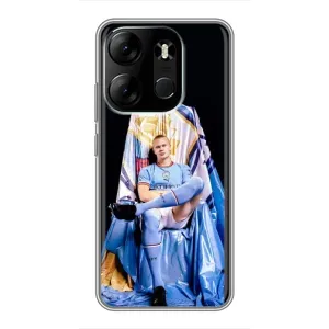 Чехлы с принтом для Tecno Spark Go 2023 (BF7) Футболист (футболист Холанн)
