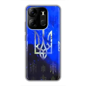 Чехол Укр Символика для Tecno Spark Go 2023 (BF7) (Герб)