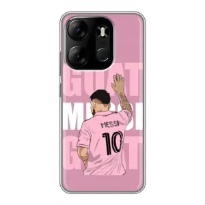 Чехлы Лео Месси в Майами на Tecno Spark Go 2023 (BF7)