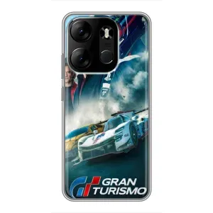 Чехол Gran Turismo / Гран Туризмо на Техно Спарк ГО (2023) (Гонки)