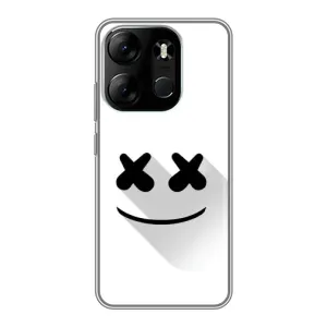 Силиконовые Чехлы (смешные стикеры) для Tecno Spark Go 2023 (BF7) (Х-Х)