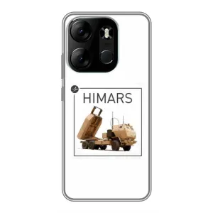 Чехлы на военную тематику для Tecno Spark Go 2023 (BF7) (HIMARS)