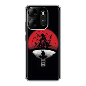 Чехлы с картинкой Итачи Учиха на Tecno Spark Go 2023 (BF7) (Итачи на черном)