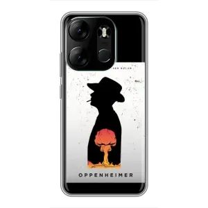 Чехол Оппенгеймер / Oppenheimer на Tecno Spark Go 2023 (BF7) (Изобретатель)