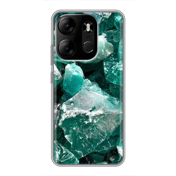 Чехол с рисунком «Изумруд» для TECNO Spark Go 2023 (BF7) Чехол с рисунком «Изумруд» для TECNO Spark Go 2023 (BF7)