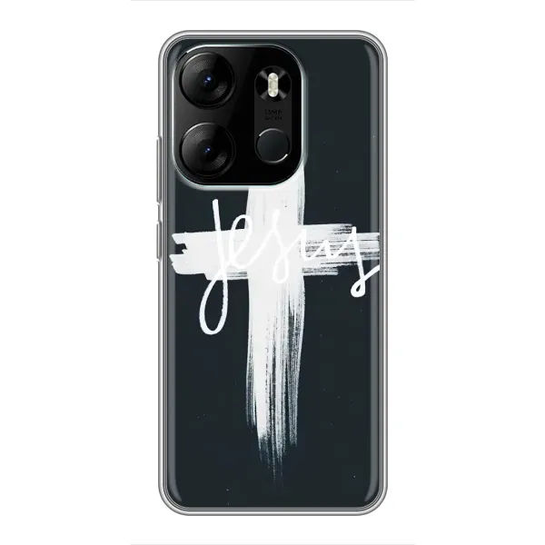 Чехол с рисунком «Jesus» для TECNO Spark Go 2023 (BF7) Чехол с рисунком «Jesus» для TECNO Spark Go 2023 (BF7)