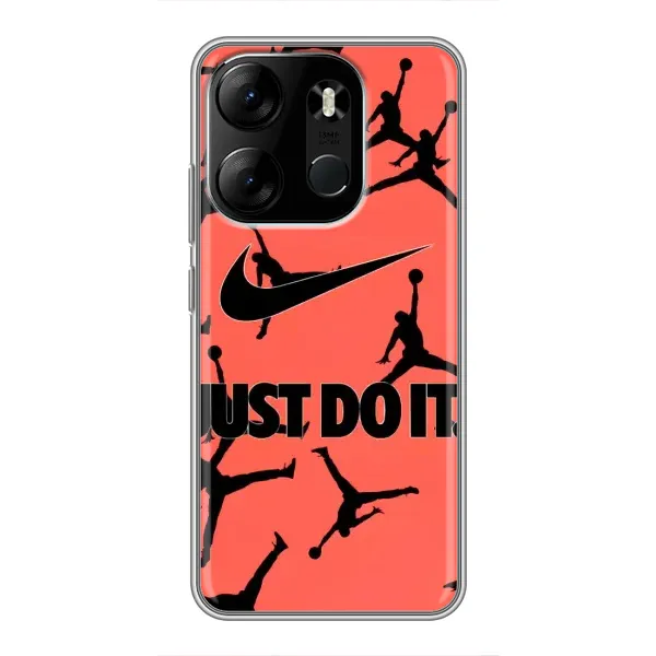 Чехол с рисунком «Just Do It» для TECNO Spark Go 2023 (BF7) Чехол с рисунком «Just Do It» для TECNO Spark Go 2023 (BF7)