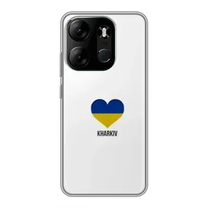 Чехлы силиконовые (Город Харьков) на Техно Спарк ГО (2023) (Kharkiv)