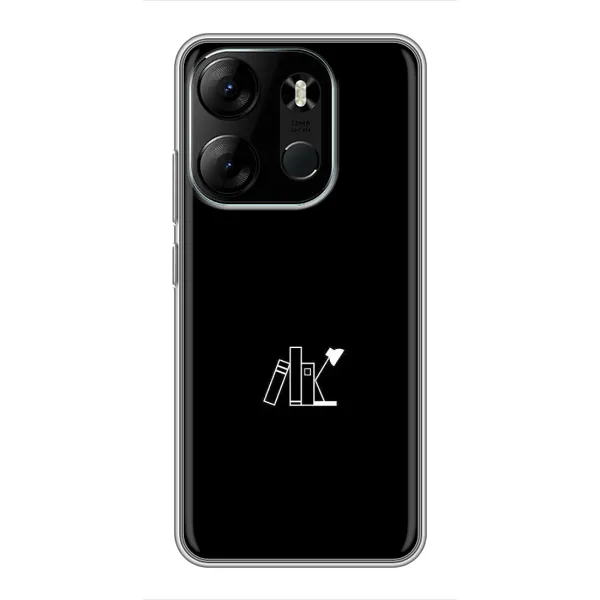 Чехол с рисунком «Книжки» для TECNO Spark Go 2023 (BF7) Чехол с рисунком «Книжки» для TECNO Spark Go 2023 (BF7)
