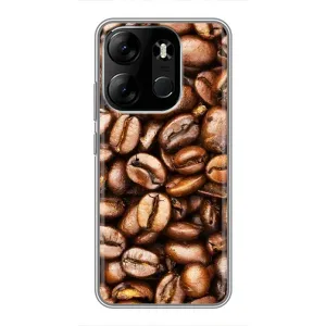Чохол з зображенням смачної їжі для Tecno Spark Go 2023 (BF7) (Кава)
