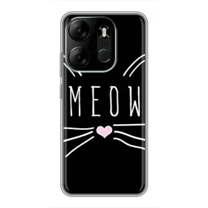 Бампер с изображением Котиков для Техно Спарк ГО (2023) (КОТИК MEOW)