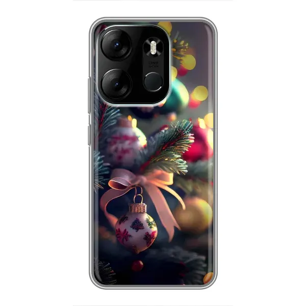 Чехол с рисунком «Красивая елочка» для TECNO Spark Go 2023 (BF7) Чехол с рисунком «Красивая елочка» для TECNO Spark Go 2023 (BF7)