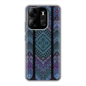 Силиконовый Чехол на Tecno Spark Go 2023 (BF7) (Крутой орнамент)