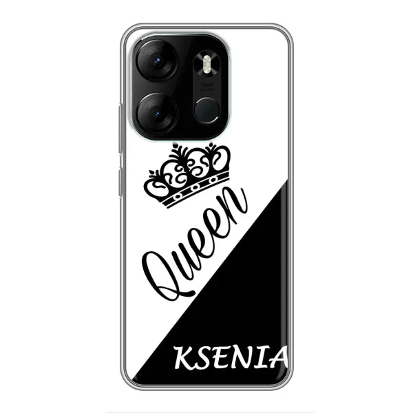 Чехол с рисунком «KSENIA» для TECNO Spark Go 2023 (BF7) Чехол с рисунком «KSENIA» для TECNO Spark Go 2023 (BF7)