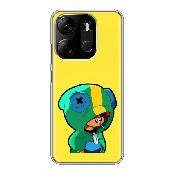Чехол с рисунком «Леон (LEON)» для TECNO Spark Go 2023 (BF7)