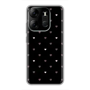 Чехлы с тематикой "Маленькие Сердечки" на Tecno Spark Go 2023 (BF7) (Маленькие сердечки)